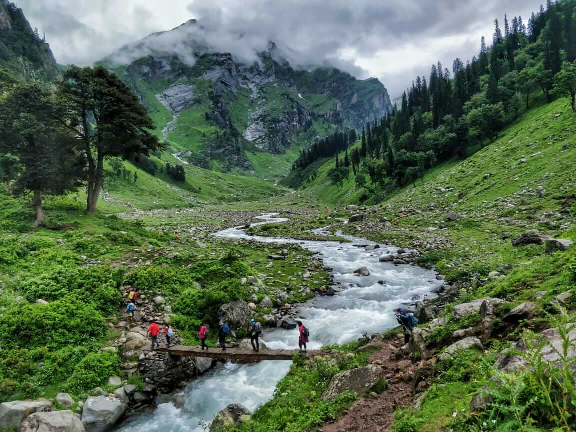 Drive from Manali to Jobra, Trek from Jobra to Chika — Day 1